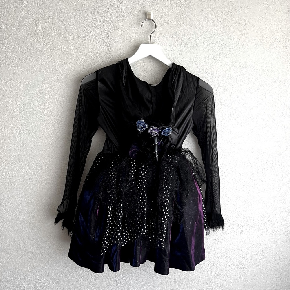 Kids dark unicorn costume